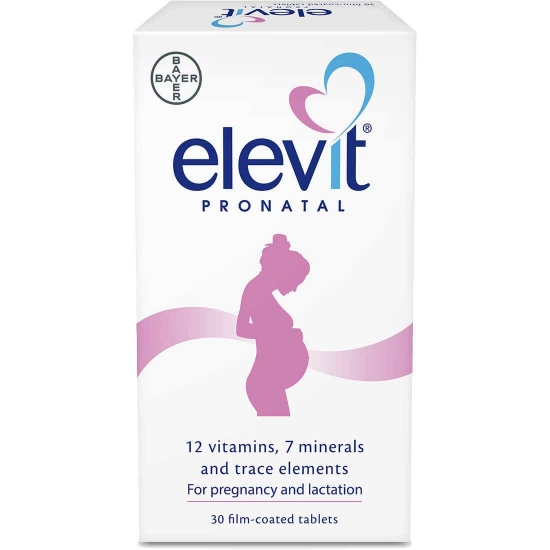 Picture of ELEVIT PRONATAL F.C.TABLET 30 Tabs